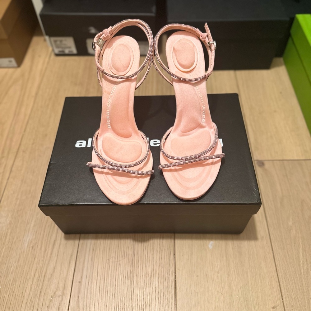 Alexander Wang Pink Strappy Heels